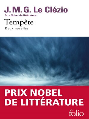cover image of Tempête. Deux novellas